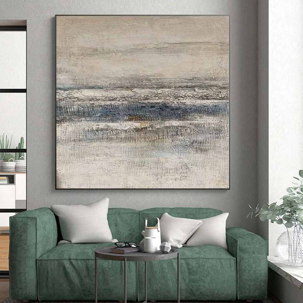 Big Gray Your - original acrylic painting for study